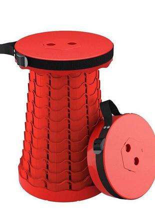 Похідний стілець wcg (телескопічне крісло) чорний практичний стільчик для туризму