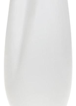 Ваза фарфоровая stone flower "элегия" ø12х24см, белая матовая красивая ваза для цветов