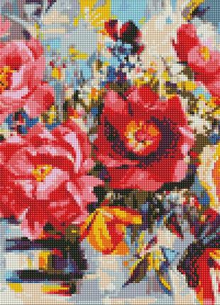 Алмазна мозаїка "подарунок полів" ©bond tetiana amo7635 40х40 см ідейка алмазна картина за номерами для дітей і