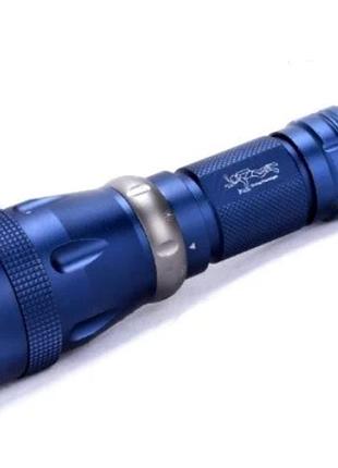 Підводний водонепроникний протиударний ліхтар police 8766-l2 для дайвінгу