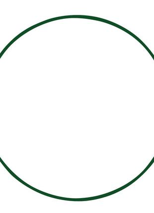 Обруч металлический 750 мм цвет зеленый спортивный обруч хулахуп