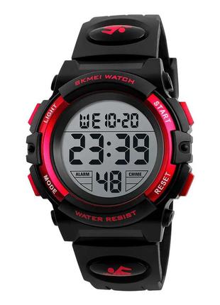 Детские спортивные наручные часы skmei 1266 красный наручные часы для детей