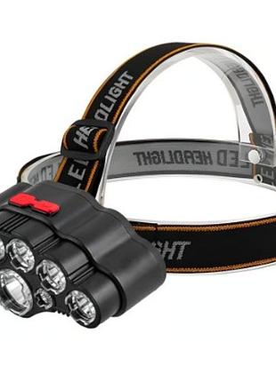 Налобний ліхтар usb headlight sh-t09