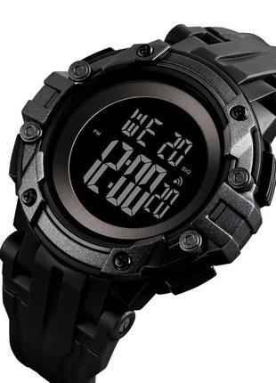 Чоловічий годинник skmei 1545 чорний циферблат