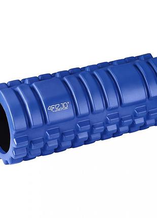 Массажный ролик (валик, роллер) 4fizjo 33 x 14 см 4fj0026 blue trn