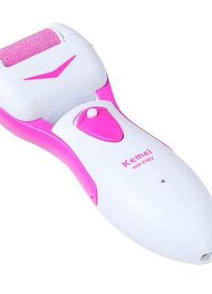 Пилка для п'ят роликова kemei km 2502 trnk