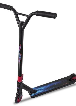 Самокат sportvida stunt rs9 sv-wo0002 black/blue trn