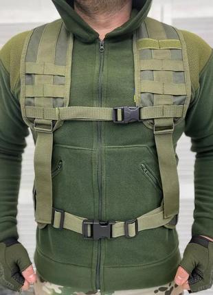 Тактичний розвантажувальний пояс рпс elit force оливковий