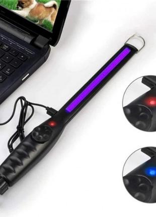 Лампа бактерицидная ультрафиолетовая вуда fy-58 уф стерилизатор портативный usb trn