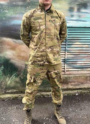 Тактичний костюм форма петель + штани ріп-стоп (мультиків) l