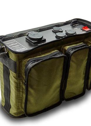 Багатоканальний блок charger bandera power-180 для швидкого заряджання та автономного освітлення (180000 ма·год, 670 в)