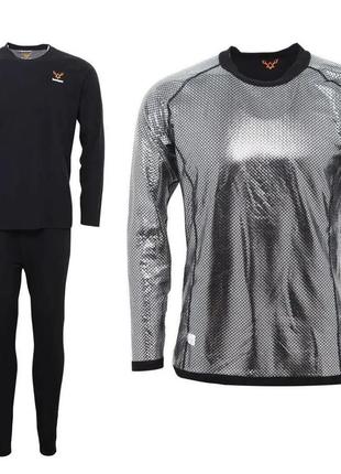 Комплект чоловічої термобілизни remington thermal reflective (чорний) xl trnk