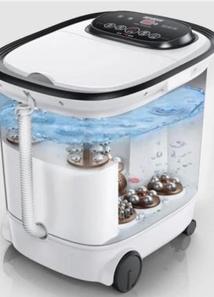 Массажер для ног с подогревом benbo zy-968 гидромассажная ванночка trn