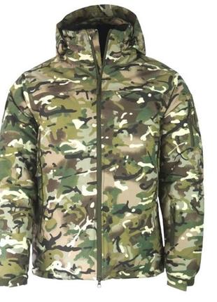 Тактическая куртка с капюшоном kombat tactical (multicam) водостойкая размер m trnk