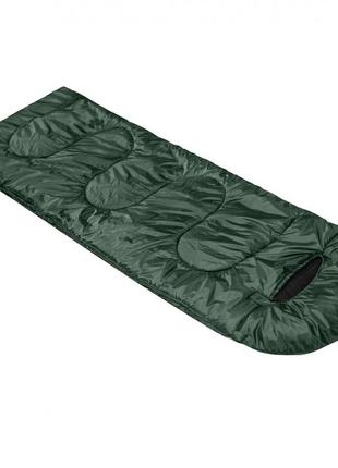 Спальний мішок-ковдра ivn "winter" з капюшоном кемпінговий спальний мішок для туризму