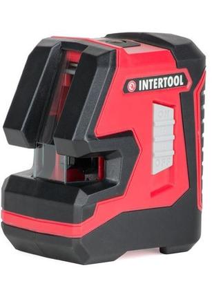 Рівень лазерний 180°, 2 лазерні головки intertool mt-3051 trn