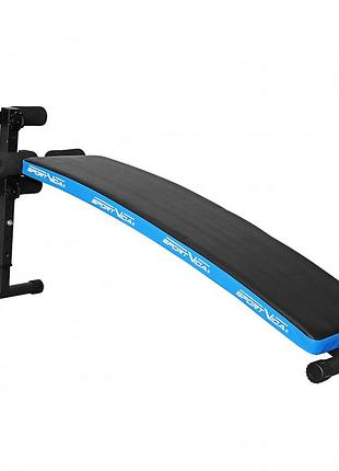 Скамья для пресса (изогнутая) sportvida sv-hk0285 trn