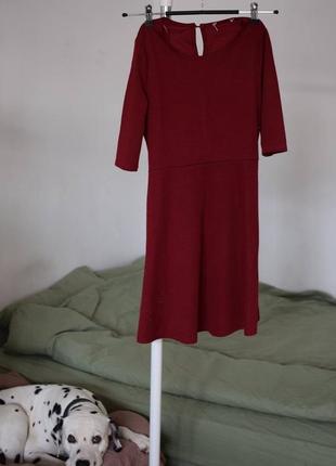 Платье бордовое платье1 фото