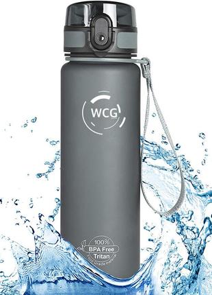Бутылка для воды wcg grey 1 л trn
