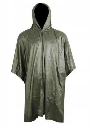 Тактическое пончо (дождевик, плащ-палатка) mfh (оливковый) trn