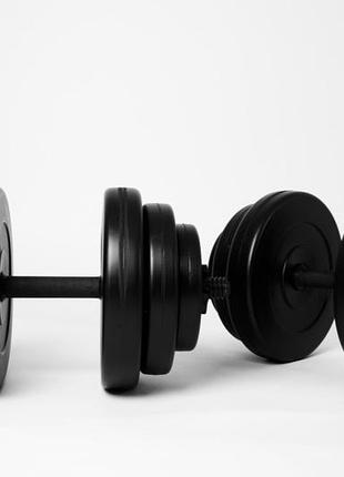 Гантелі 2х18 кг спортивні гантелі