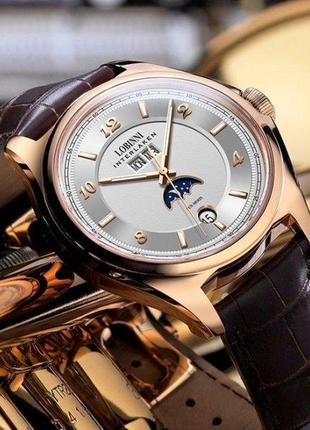 Мужские наручные часы lobinni premium стильные наручные часы для мужчин