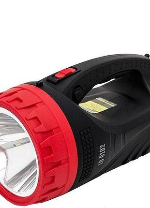 Ліхтар акумуляторний 1 led 5 w + 25 led intertool lb-0102 trn
