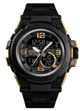 Чоловічий наручний годинник skmei 1452 чорний