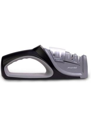 Точилка для ножей kamille 21.5х4.5.х9см с двумя видами точил trnk