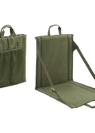 Тактична польова сидушка-килимок brandit олива