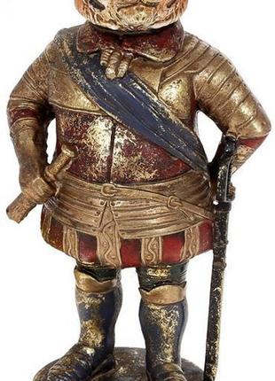 Фігурка декоративна "благородний тигр" 21.5 см, полістоун, бордо із золотом trnk