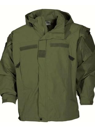 Мужская куртка с капюшоном us gen iii level 5 mfh (olive) l trnk