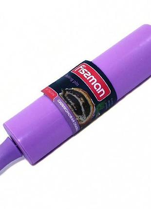 Скалка силиконовая fissman hesperia 39.5 см, сиреневая trnk