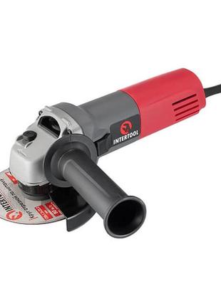 Шлифмашина угловая 750 вт, 11000 об/мин, 125 мм intertool dt-0263 trn