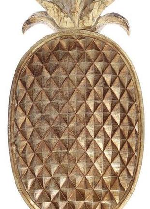 Блюдо декоративне "adeola" ананас 38.5х21.2см trnk