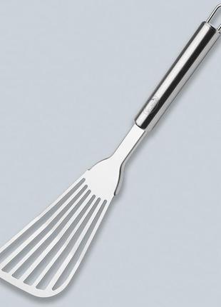 Лопатка willinger virtuoso 32см из нержавеющей стали с прорезями trnk