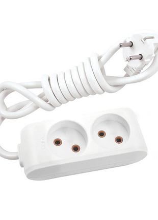 Подовжувач viko multi-let 2 вогні. 2 м без заземлення trn