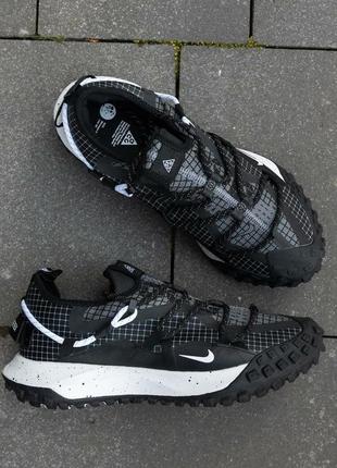 Мужские кроссовки next nike acg mounth low gore-tex black white