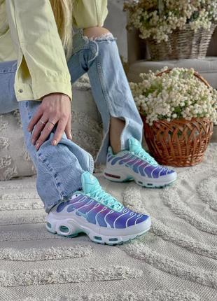 Кросівки nike air max tn plus фіолетові жіночі