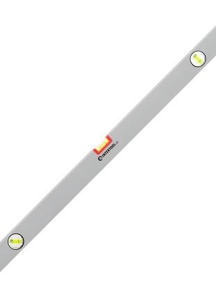 Уровень строительный 800 мм 3 ячейки, сечение 21*46 мм intertool mt-1223 trn