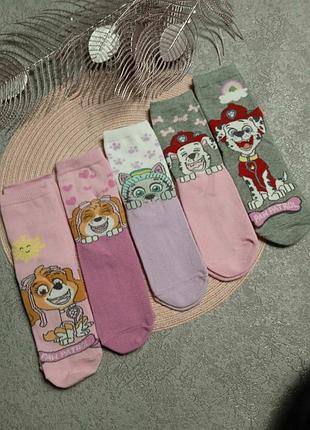 Носки носочки шкарпетки шкарпети щенячий патруль 27-30