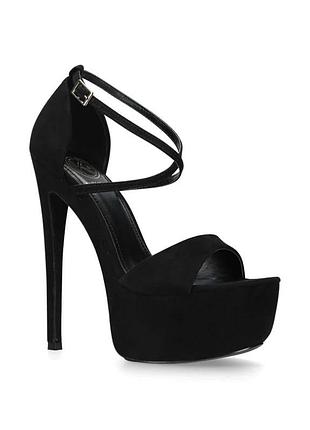 Босоніжки чорні kurt geiger 37 р