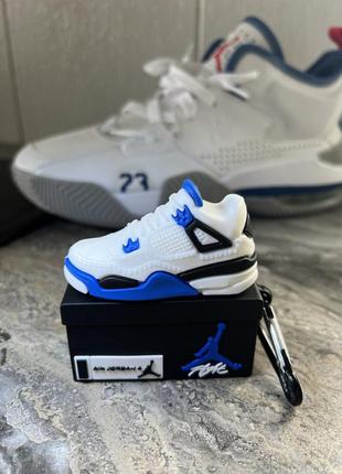 Чехол для наушников airpods 3 jordan blue, силикон