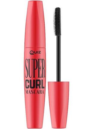 Туш для вій quiz super curl mascara 8 г (5906439001647)