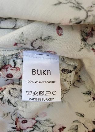 Жіноча блузка в квіточку 8