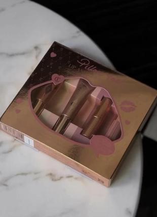 Подарунковий набір charlotte tilbury pillow talk lip and cheek secrets2 фото