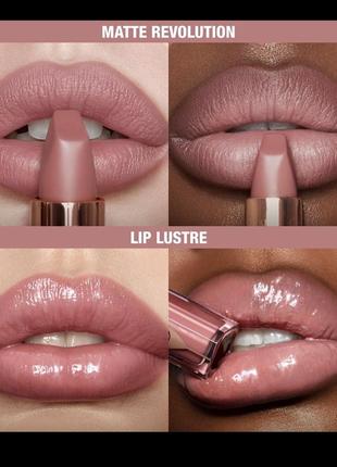 Подарунковий набір charlotte tilbury pillow talk lip and cheek secrets9 фото