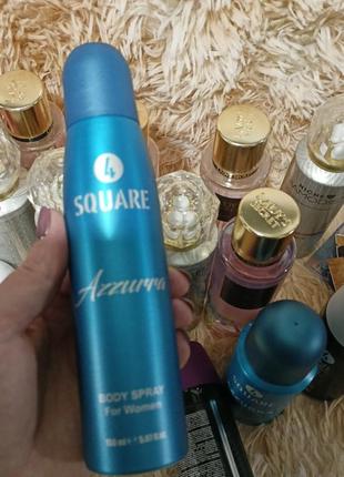 Женский дезодорант-спрей 4 square azzura