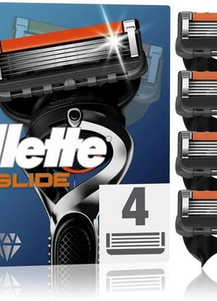 Сменные картриджи для бритья, мужские gillette proglide (4 шт)