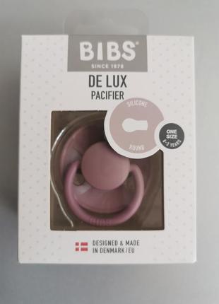 Соска bibs de lux 0-36 міс silicone